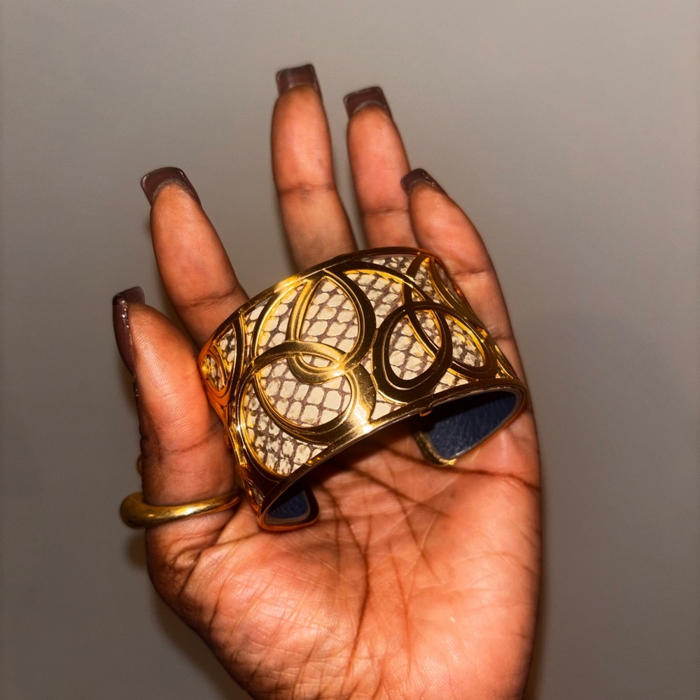 Brighton Christo Vienna Wide Cuff Bracelet